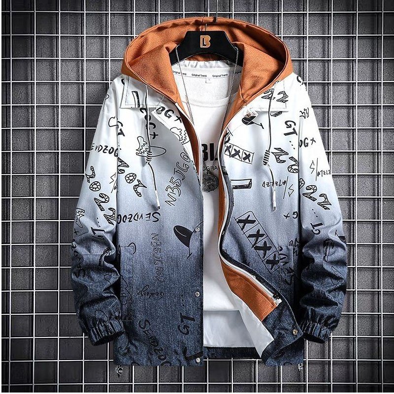 Customized leather sleeve chain Chenille embroidered baseball jacket for men's retro Letterman campus jacket