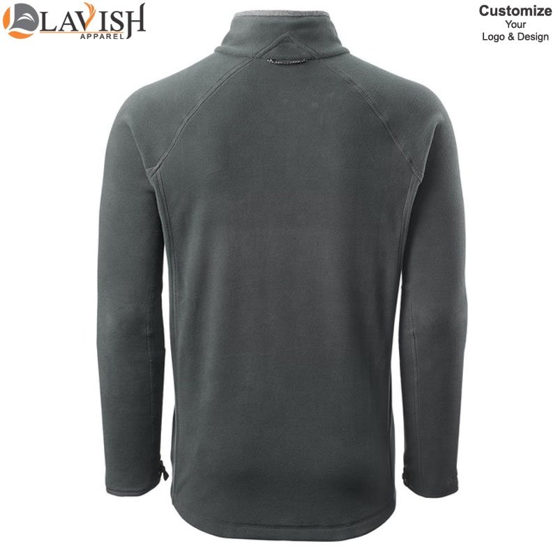 Custom Winter Micro Polar Fleece Men's Jacket Man Long Sleeve Winter Polar Fleece Men's Jacket
