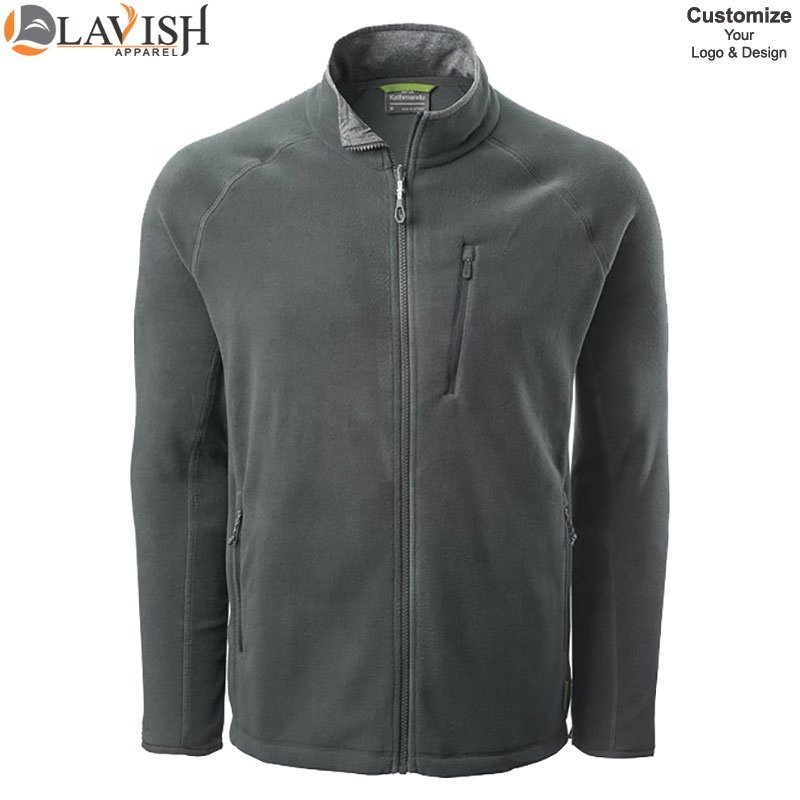 Custom Winter Micro Polar Fleece Men's Jacket Man Long Sleeve Winter Polar Fleece Men's Jacket