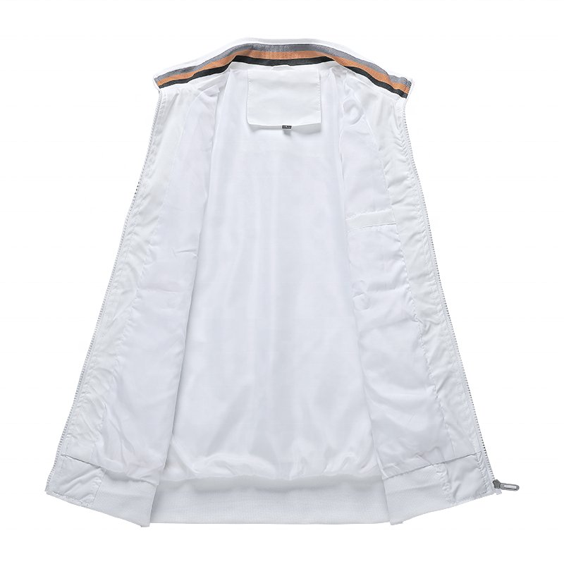 Custom Brand Quality Motorcycle Jacket Men Custom Logo Men's Stand Golf Jacket Fashion Outdoor Jogging Sports Men Jacket