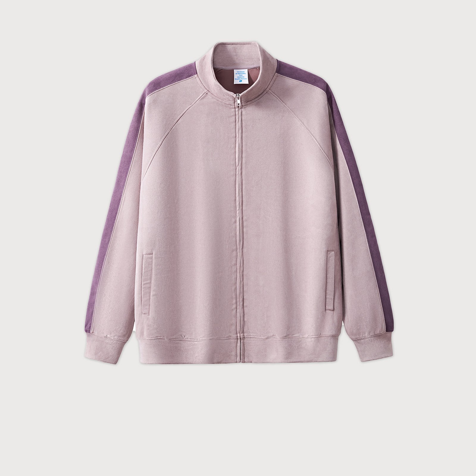 MJ2036 Guangzhou Clothing Vendor Wholesale Custom 280 Grams Zip Up Suede Jacket Women's Men's Jackets