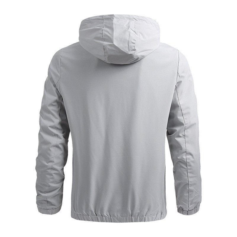 2024 Customization Wholesale Custom Winter Blank High Quality Casual Men's Hooded Waterproof Sports Outdoor Windbreaker Jacket