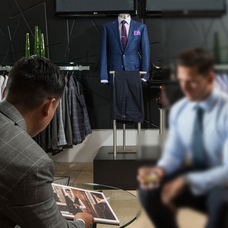 Tailor Shop Customization Men's Suit Suit Set shenzhen tailor shop Custom make suit