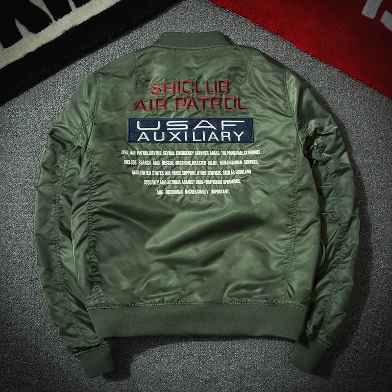 MA-1 Jacket mens Street Bomber Jacket Autumn for men's jacket