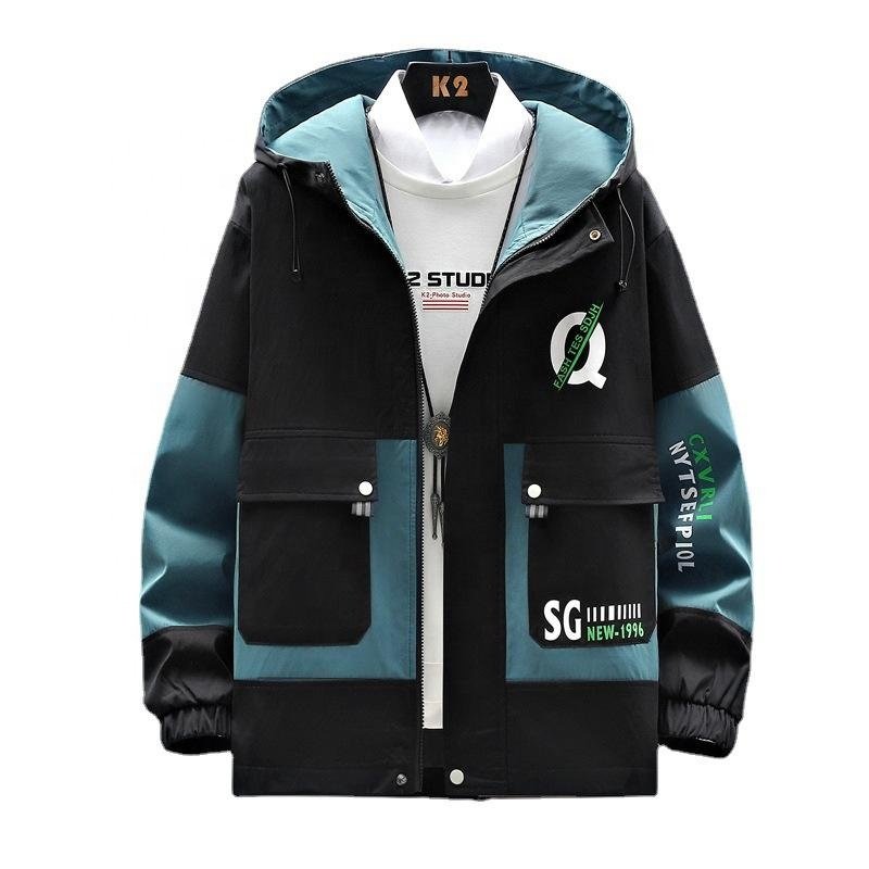 Autumn and winter men's jackets 2024 new spring, autumn and winter youth velvet thickened jackets for men high quality jackets