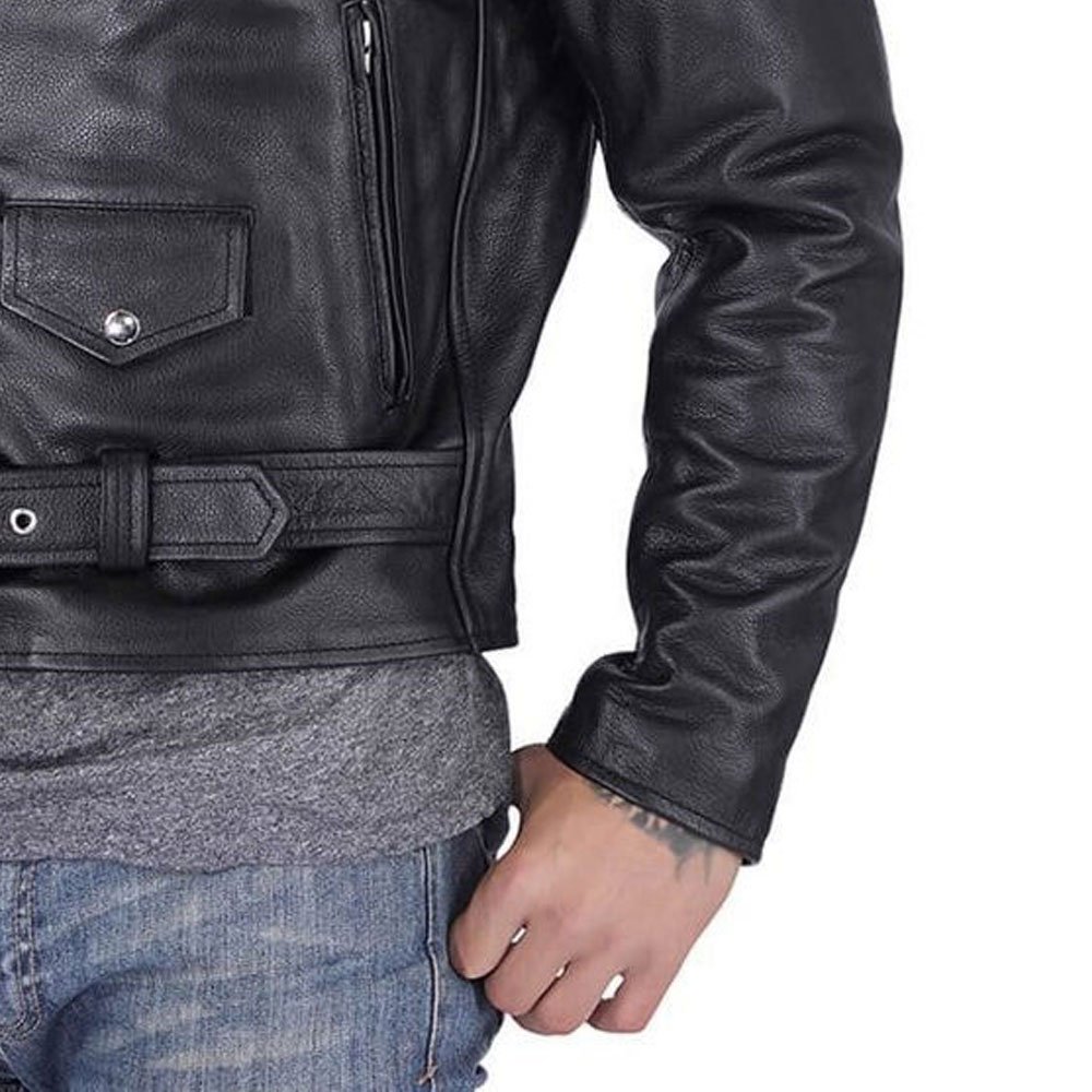 Hot Sales High quality men Leather motorcycle Jackets Best Selling Products Leather Coat utility Customized Manufacturing Jacket