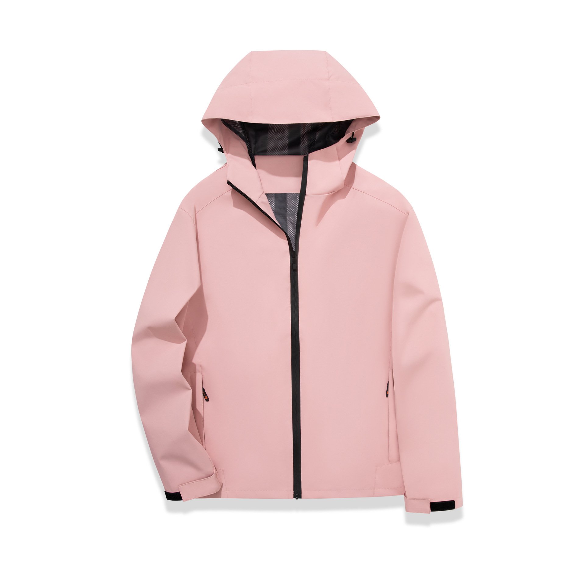 Men's Lightweight Waterproof Rain Jacket Hooded Shell Outdoor Raincoat Hiking Windbreaker Jacket