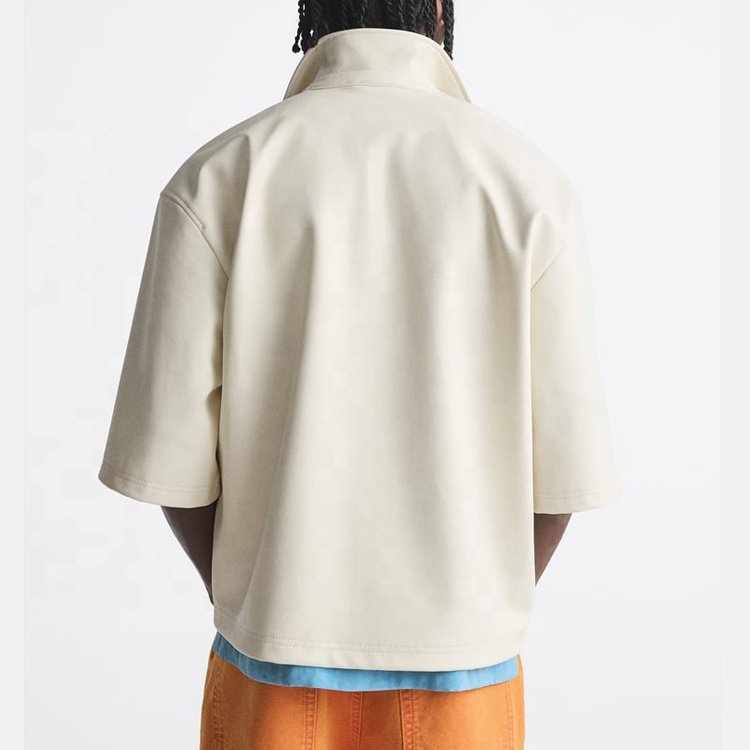 Outdoor Wear Men's Soft Shelling Jacket Custom Short Sleeve Jackets with Zipper for Everyday