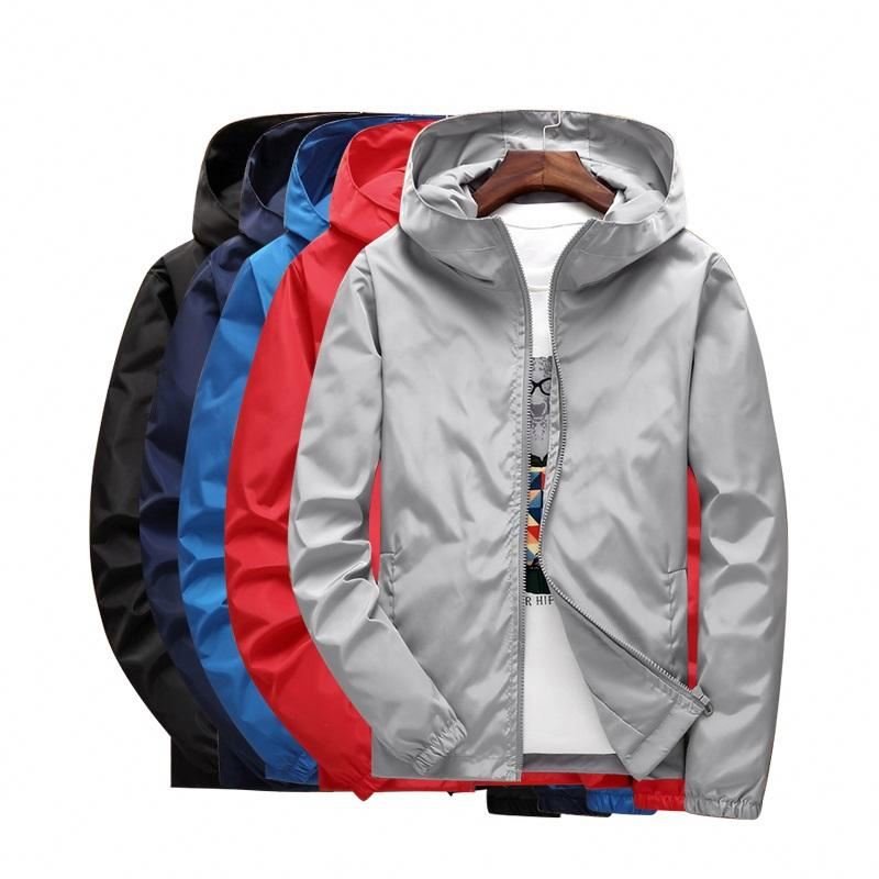 T1906 Hot sale factory direct mans fashion Polyester Breathable waterproof jacket custom outdoor jackets