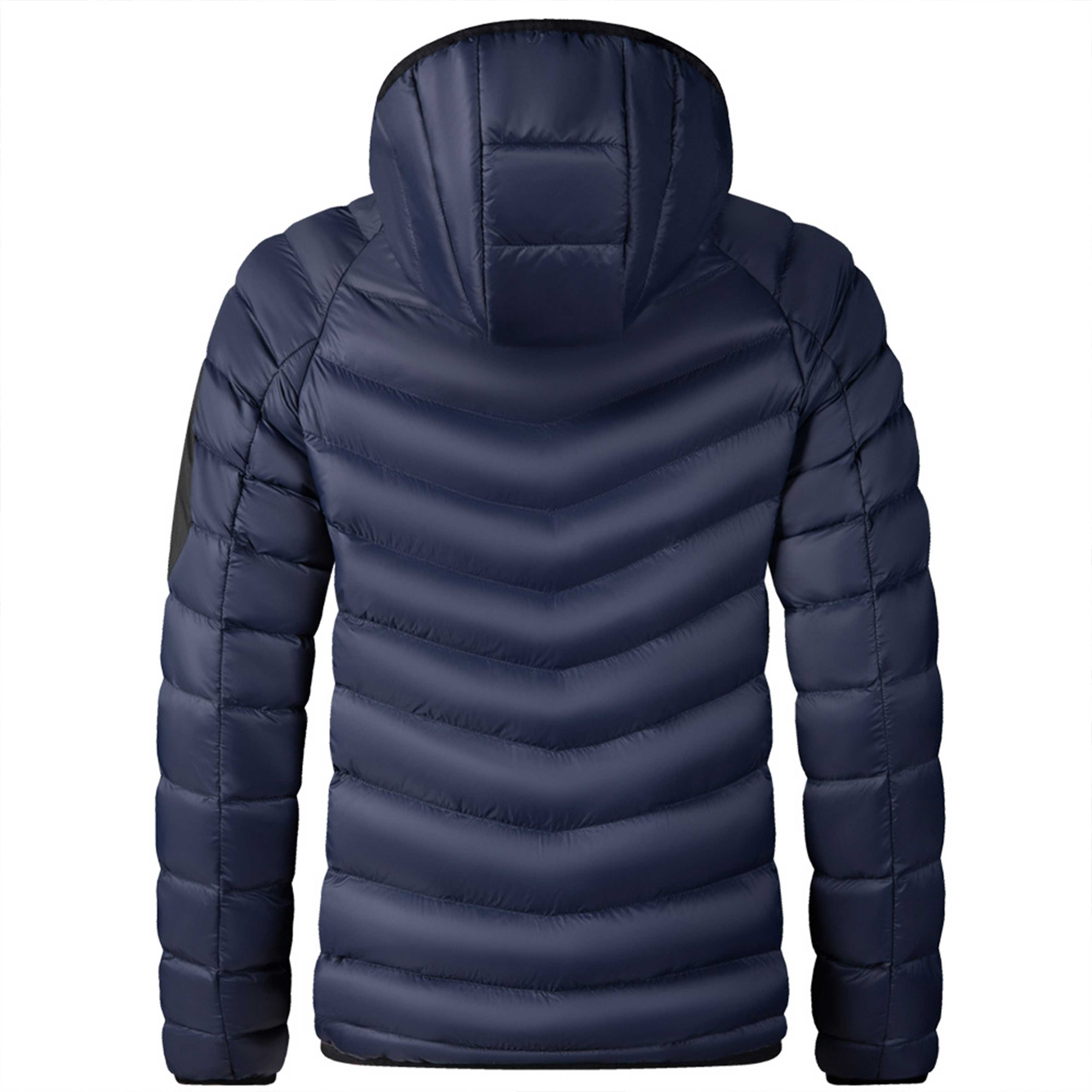 Men's Jacket Hooded lightweight men puffer quilted jacket down coats slim men winter best selling bomber jackets