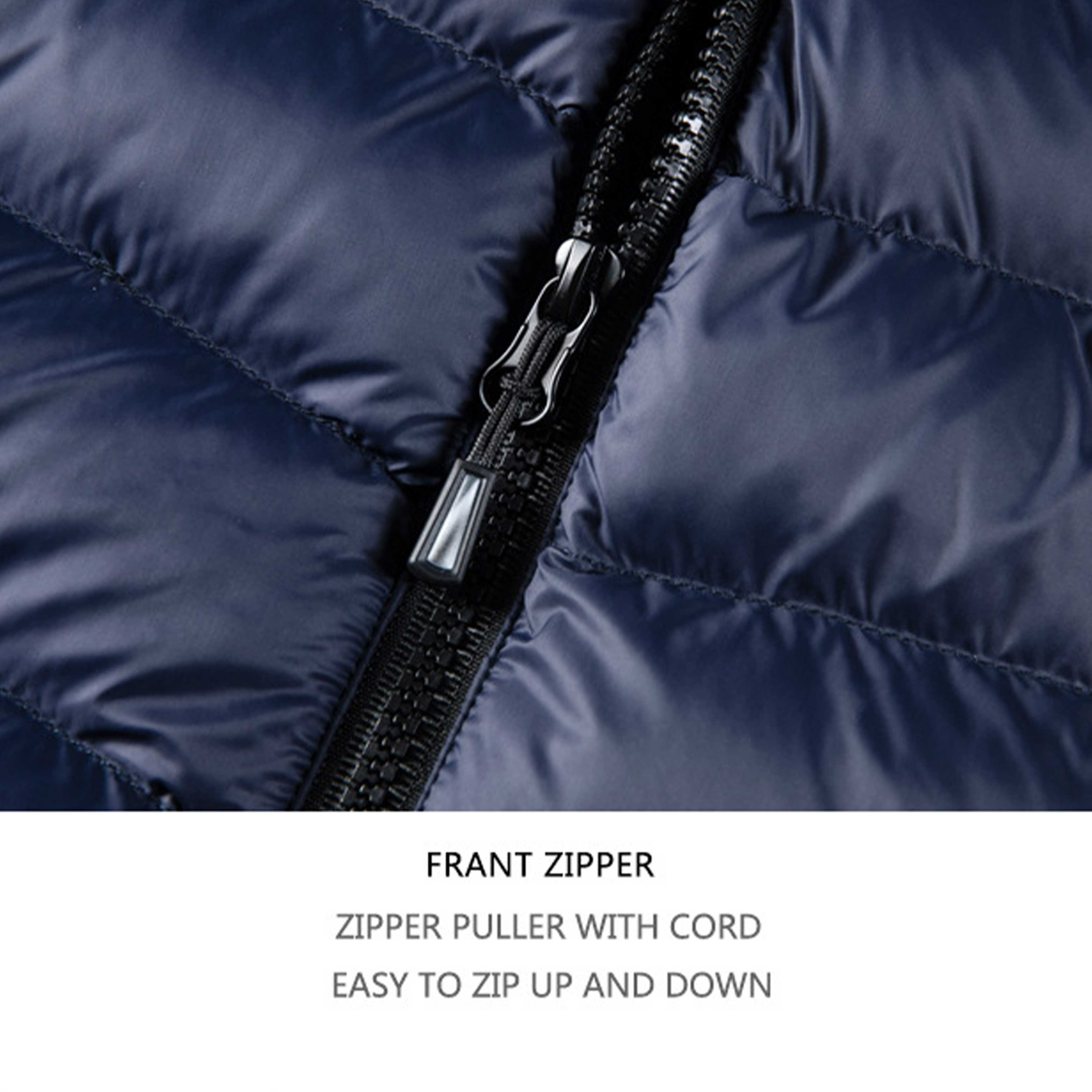 Men's Jacket Hooded lightweight men puffer quilted jacket down coats slim men winter best selling bomber jackets