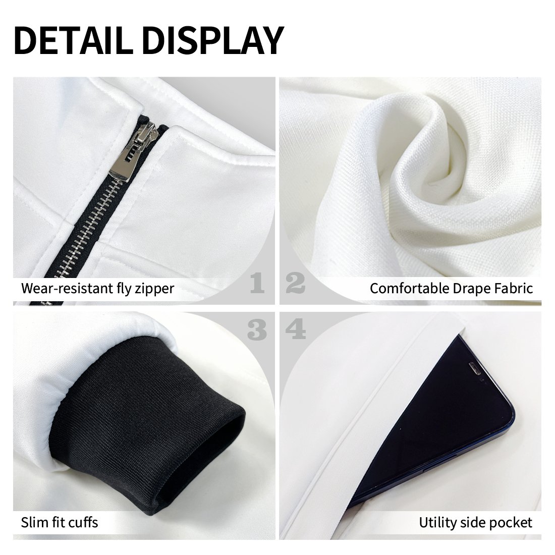 Wholesale Casual Jacket All Over Print Polynesian Tribal Full Zipper Men's Stand Collar Raglan Sweatshirt lightweight Jackets