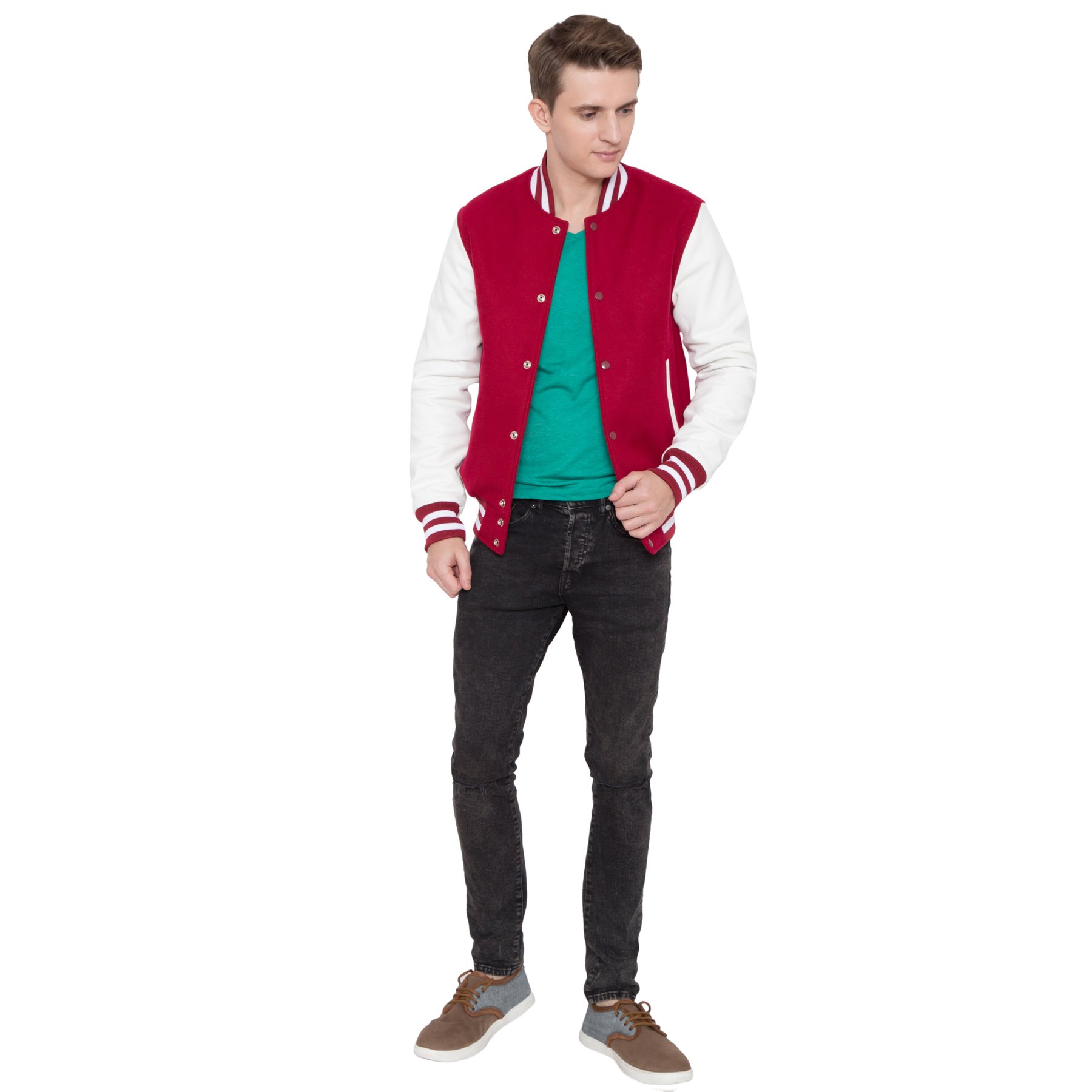 2023 New Arrival Men's High Quality Varsity Jacket Wholesale Best Design Street Wear in Different Colors Casual Style for Winter