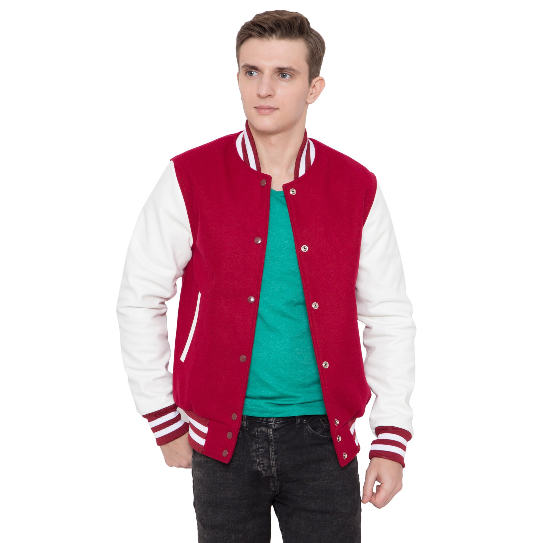 2023 New Arrival Men's High Quality Varsity Jacket Wholesale Best Design Street Wear in Different Colors Casual Style for Winter