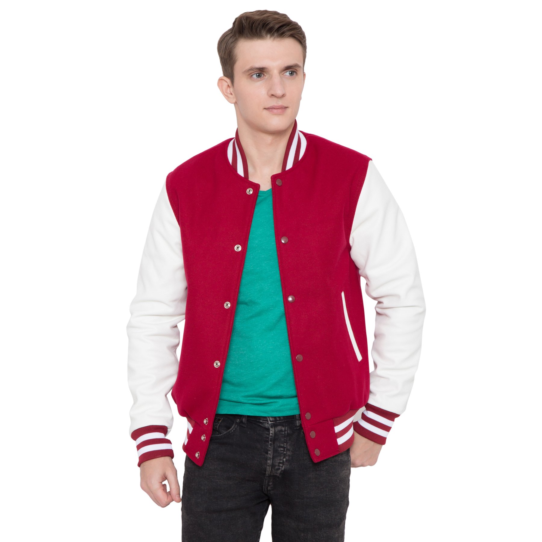 2023 New Arrival Men's High Quality Varsity Jacket Wholesale Best Design Street Wear in Different Colors Casual Style for Winter