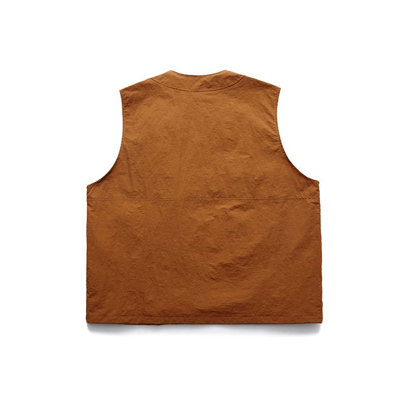 Outdoor Work Vest Mens Custom Logo Fishing Photography Vest Jacket Plus Size Men's Multi-pocket Mesh Utility Vest Waistcoats