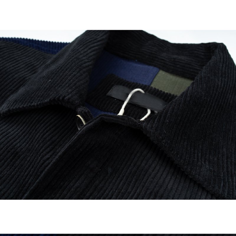 Fashion High Quality Casual Corduroy Jacket Outwear Vintage Warm Coat Clothing Winter Men'S Jackets