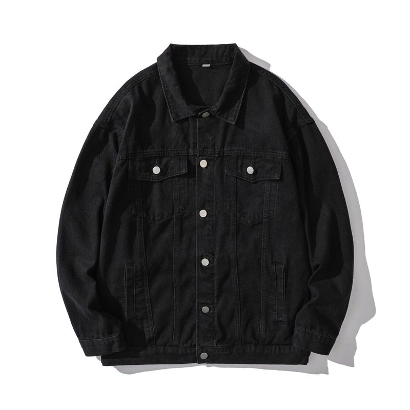 Can be customized denim jacket fashion high-quality print denim jacket