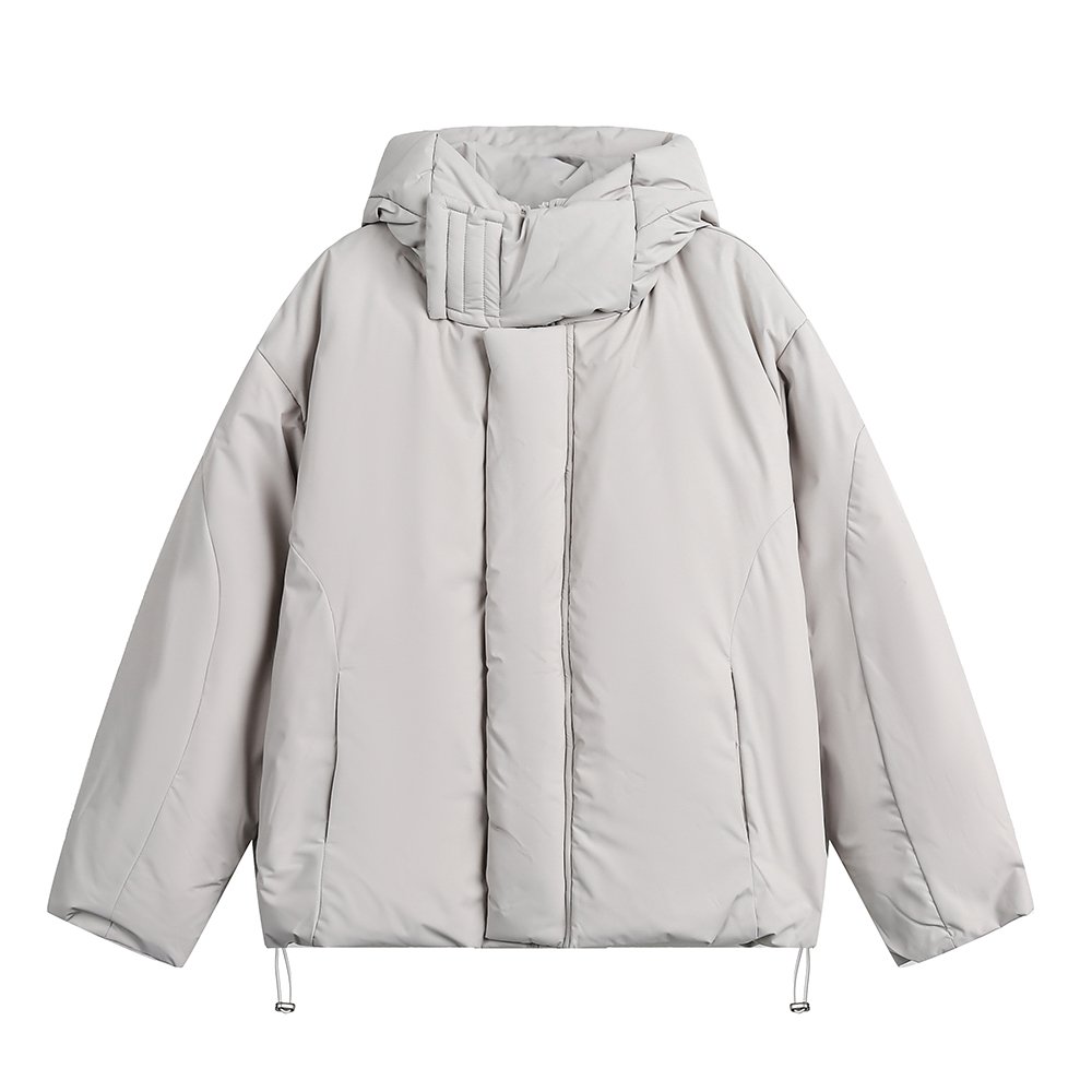2024 Custom Winter Heavyweight Men Quilted 90% White Duck Hooded Down Jackets Coats Wholesale