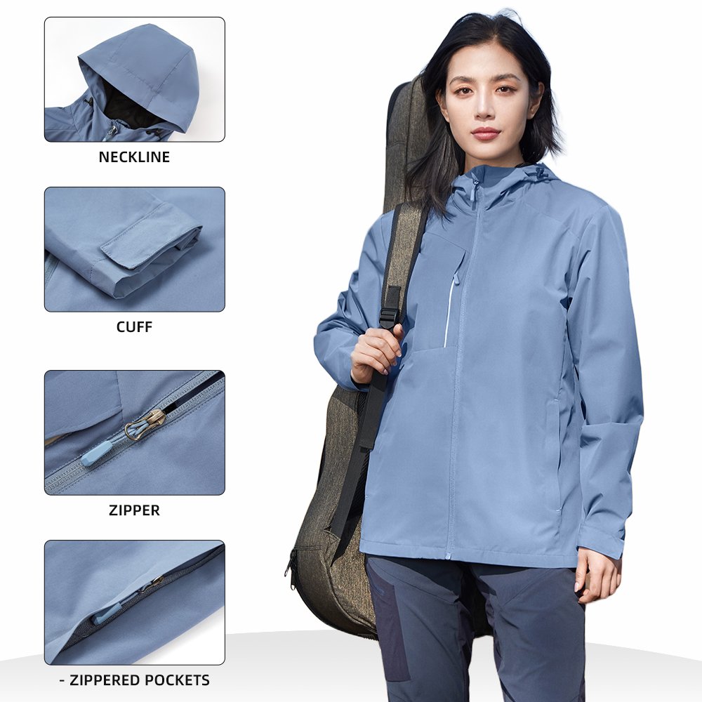 Men's Custom Logo Sportswear Full Zip Active Wear Windbreaker with Two Tone Spandex Polyester Popular
