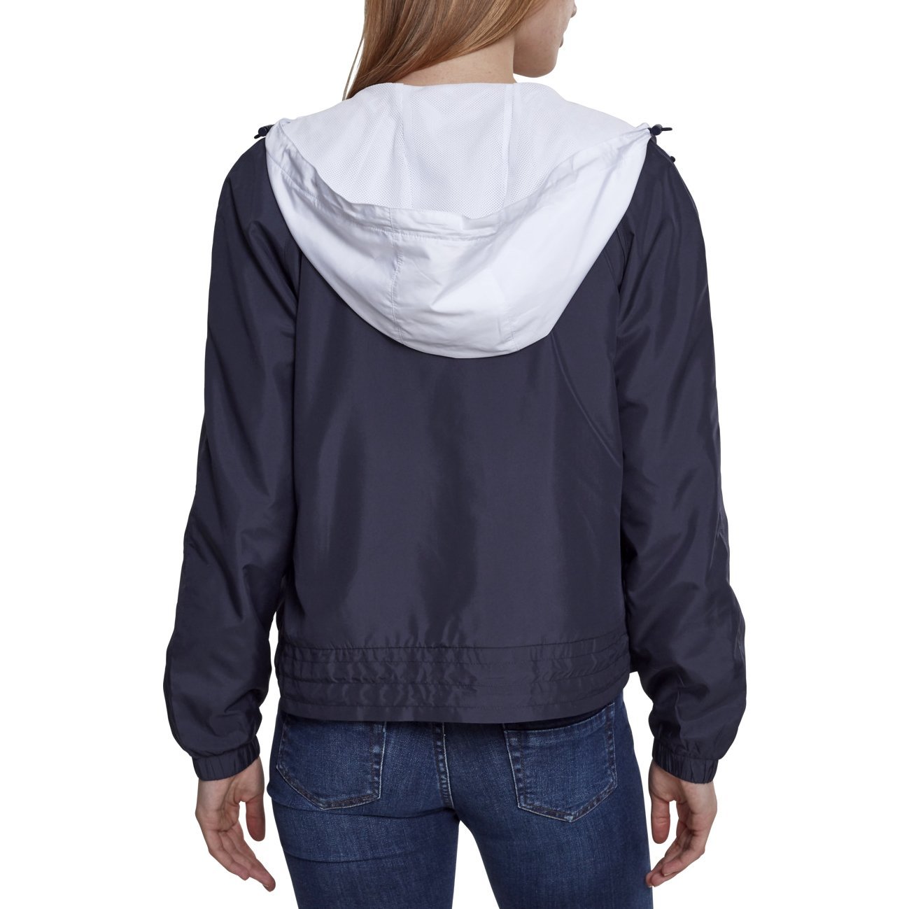 Custom Color Block WIndbreaker Jackets Waterproof Women Customized Color Block Jackets