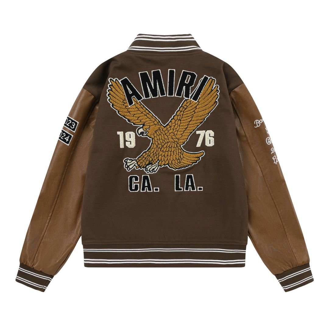 wholesale High quality DESIGNERS Famous brand luxury jacket baseball racing vintage jacket men
