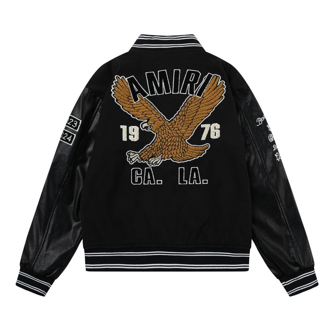 wholesale High quality DESIGNERS Famous brand luxury jacket baseball racing vintage jacket men