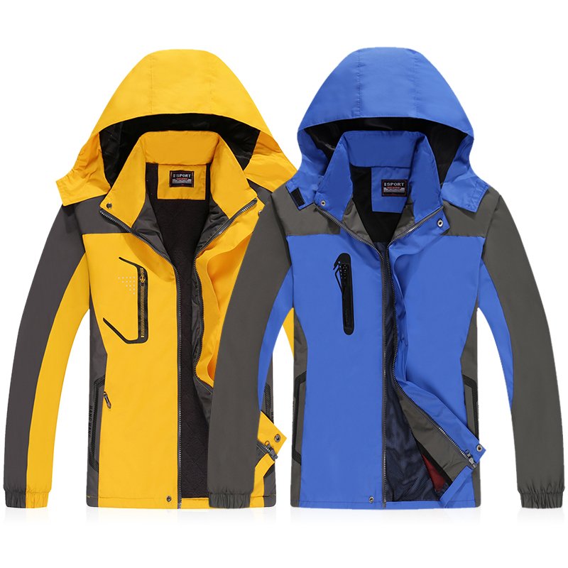 Men Winter Thick Velvet Windproof Down Coat High Quality Male Waterproof Jacket