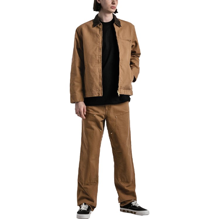 Heavy Duty Canvas Casual Jacket Blank Work Hunting Short Down Duck Canvas Corduroy Neck Men Work Jacket For Men