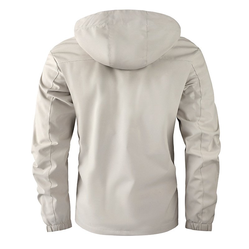 2024 Spring and Autumn Wear Men's Casual Charge Coat Outdoor Coat Quick Drying Mountaineering Clothes Thin Men's Jacket