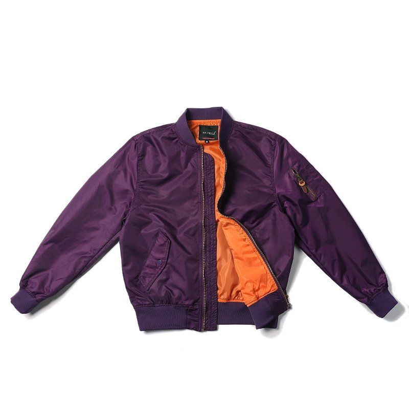 Top Quality New arrival Custom Wear Customized Logo Solid Color Winter Outdoor Hiking Sportswear Windbreaker BomberJacket