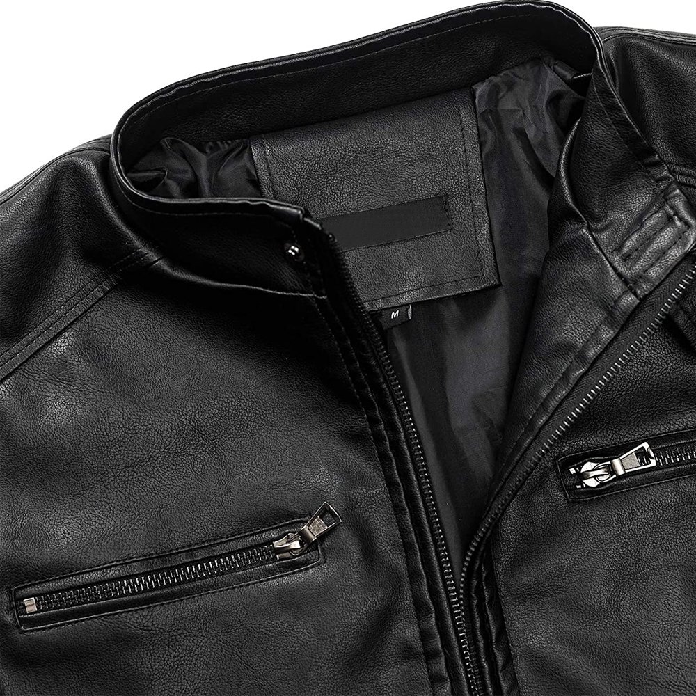 Pakistan Leather Factory Sale New Fashion Leather Bomber Jackets in High Quality & Cheap Price