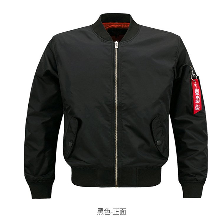 2023 New arrival Custom Wear Customized Logo Solid Color Winter Outdoor Hiking Sportswear Windbreaker Bomber Men's Jacket