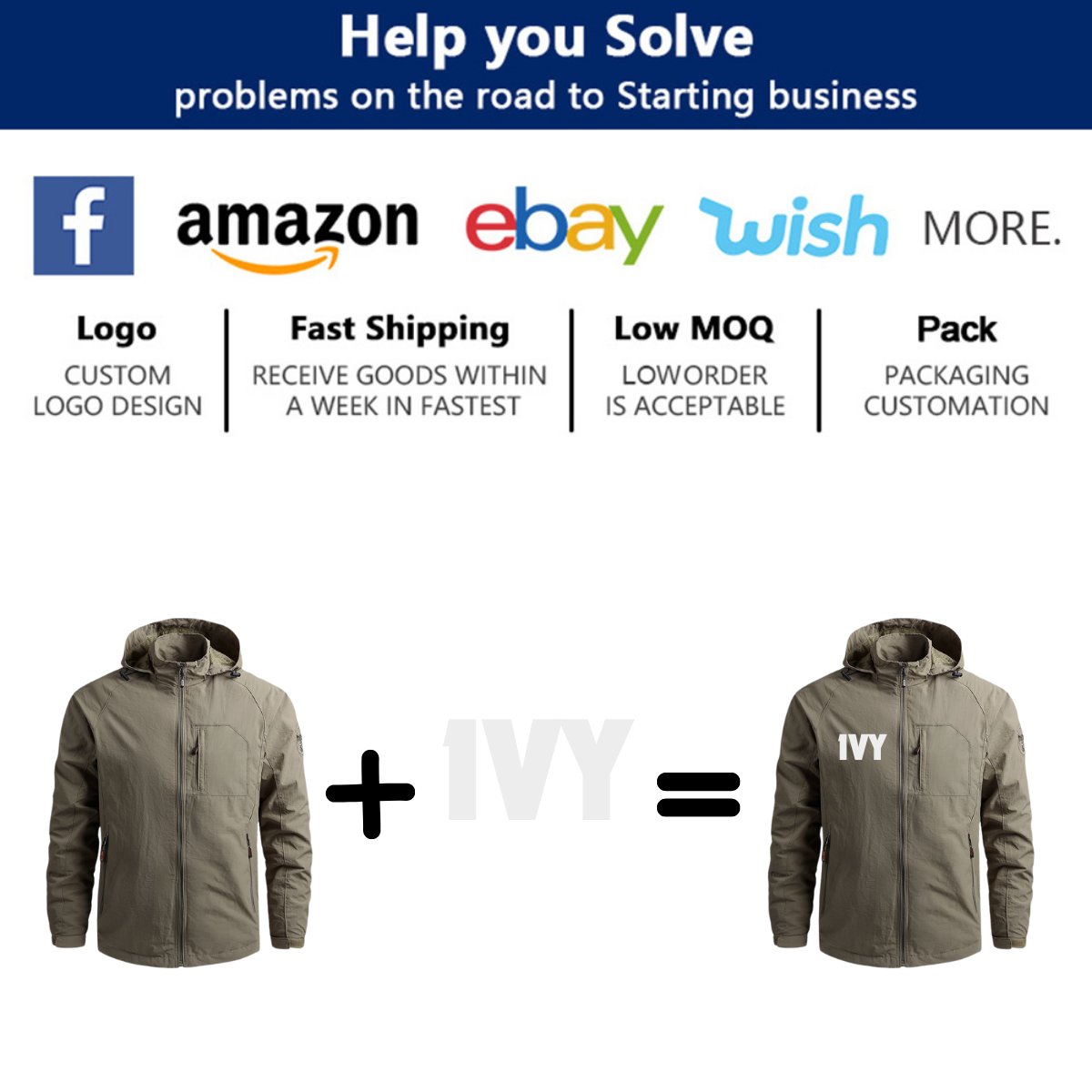 Wholesale High Quality Men's Spring Outdoor Single Layer Hardshell Jackets Custom Waterproof Breathable Windbreaker Jacket
