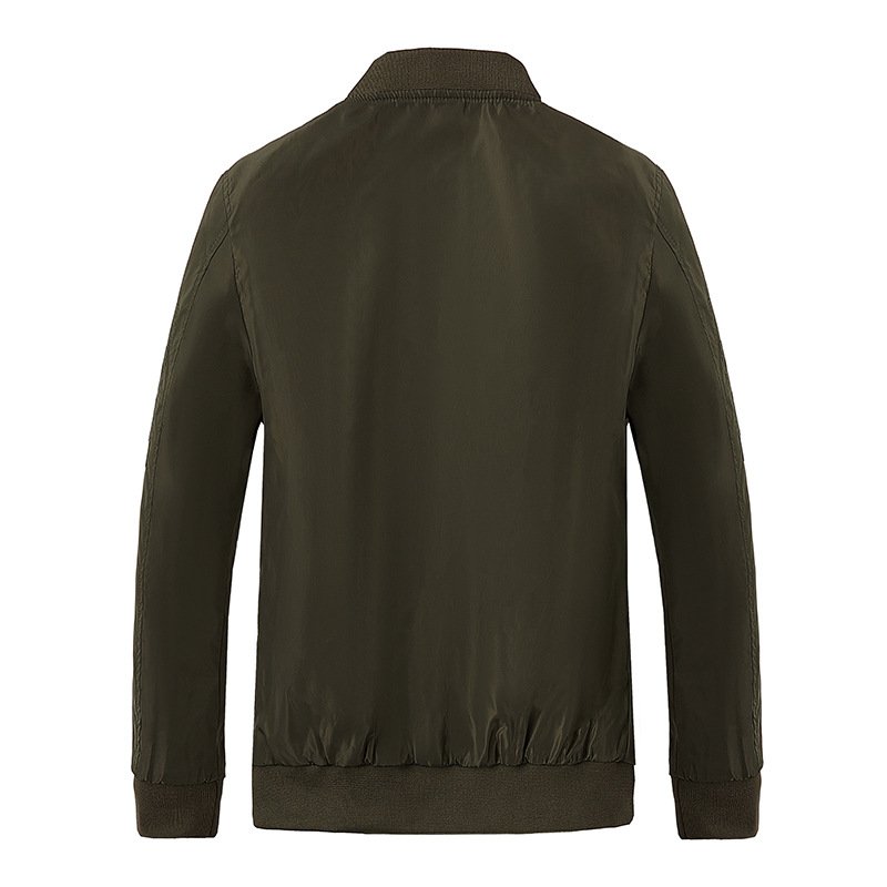 Plus Size Men's Jackets M-7xl Korea Style Coat Plain Casual Long Sleeve Windproof Wind Breaker Jacket For Mens