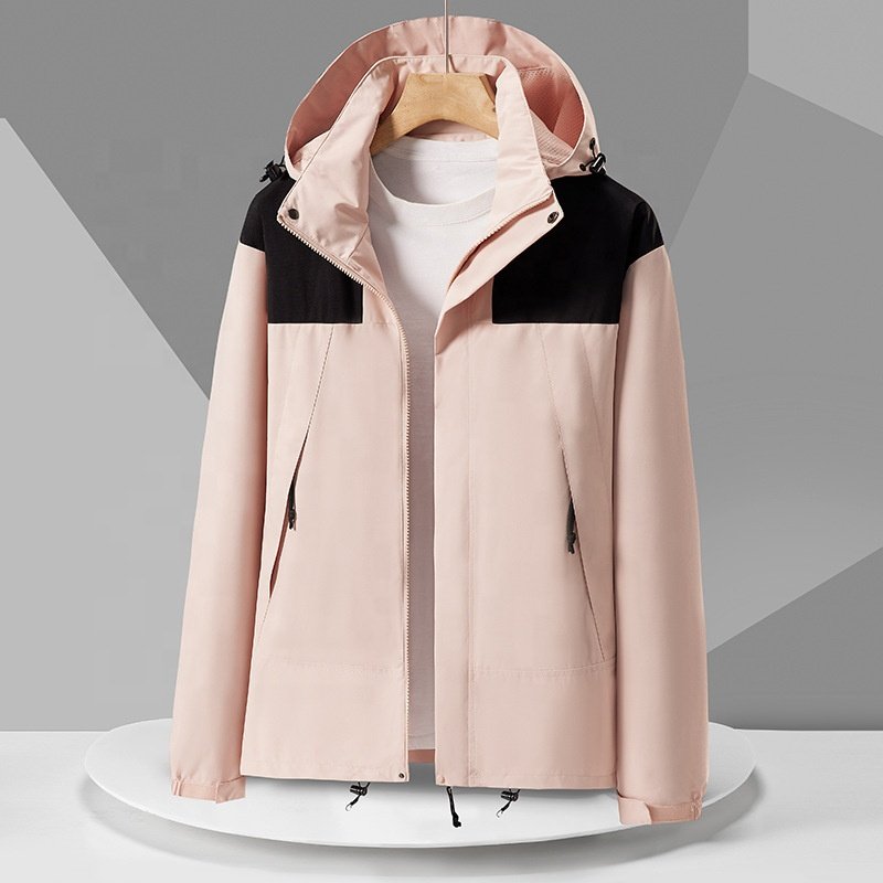 Custom logo casual waterproof jacket men's jackets the plus size outdoor north sports face for men' s clothes jacket
