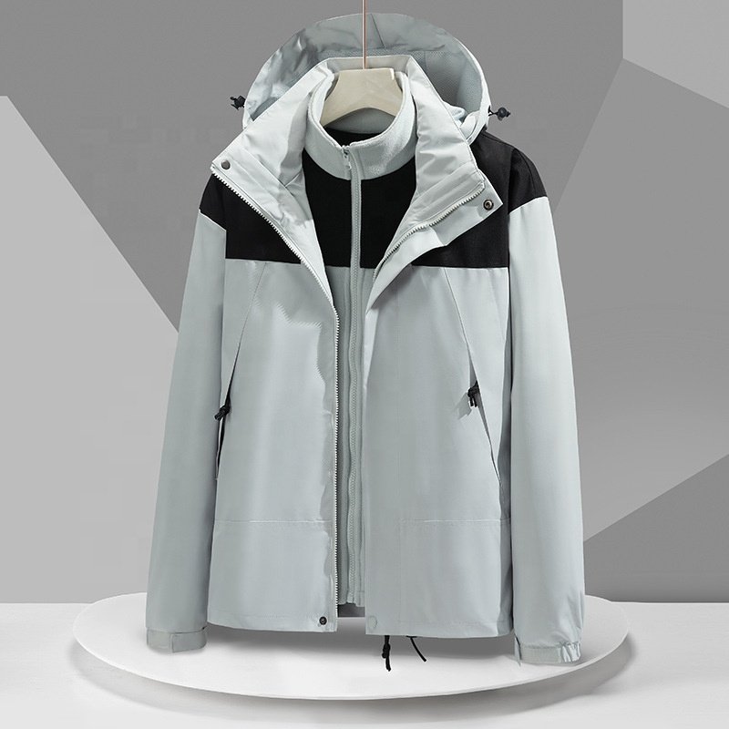 Custom logo casual waterproof jacket men's jackets the plus size outdoor north sports face for men' s clothes jacket