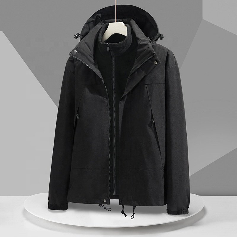 Custom logo casual waterproof jacket men's jackets the plus size outdoor north sports face for men' s clothes jacket
