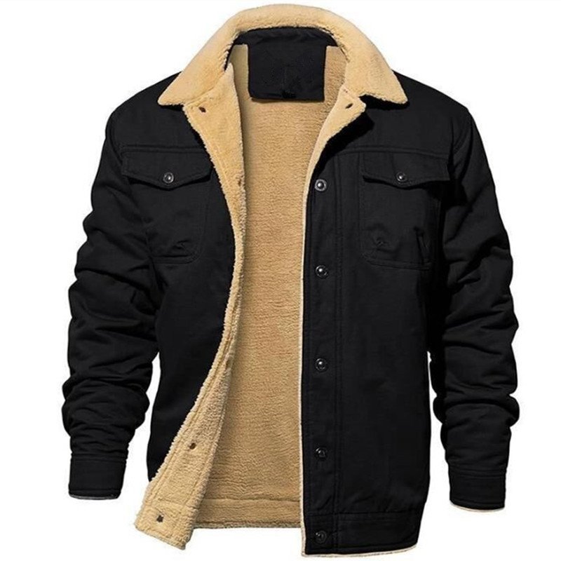 USA Size Winter Clothes For Mens Cotton Jackets Custom Winter Coat Cowboy Clothing Street Men Safari Jacket chaquetas para hombr