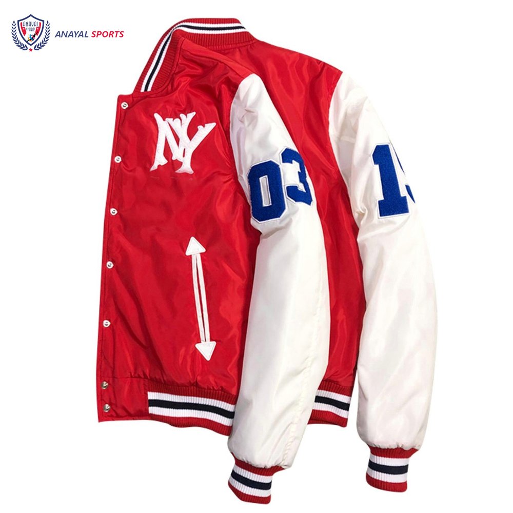 Double Colors Unique Design High Quality Best Versity Jackets Factory Made Versity Jackets For Men's BY ANAYAL SPORTS