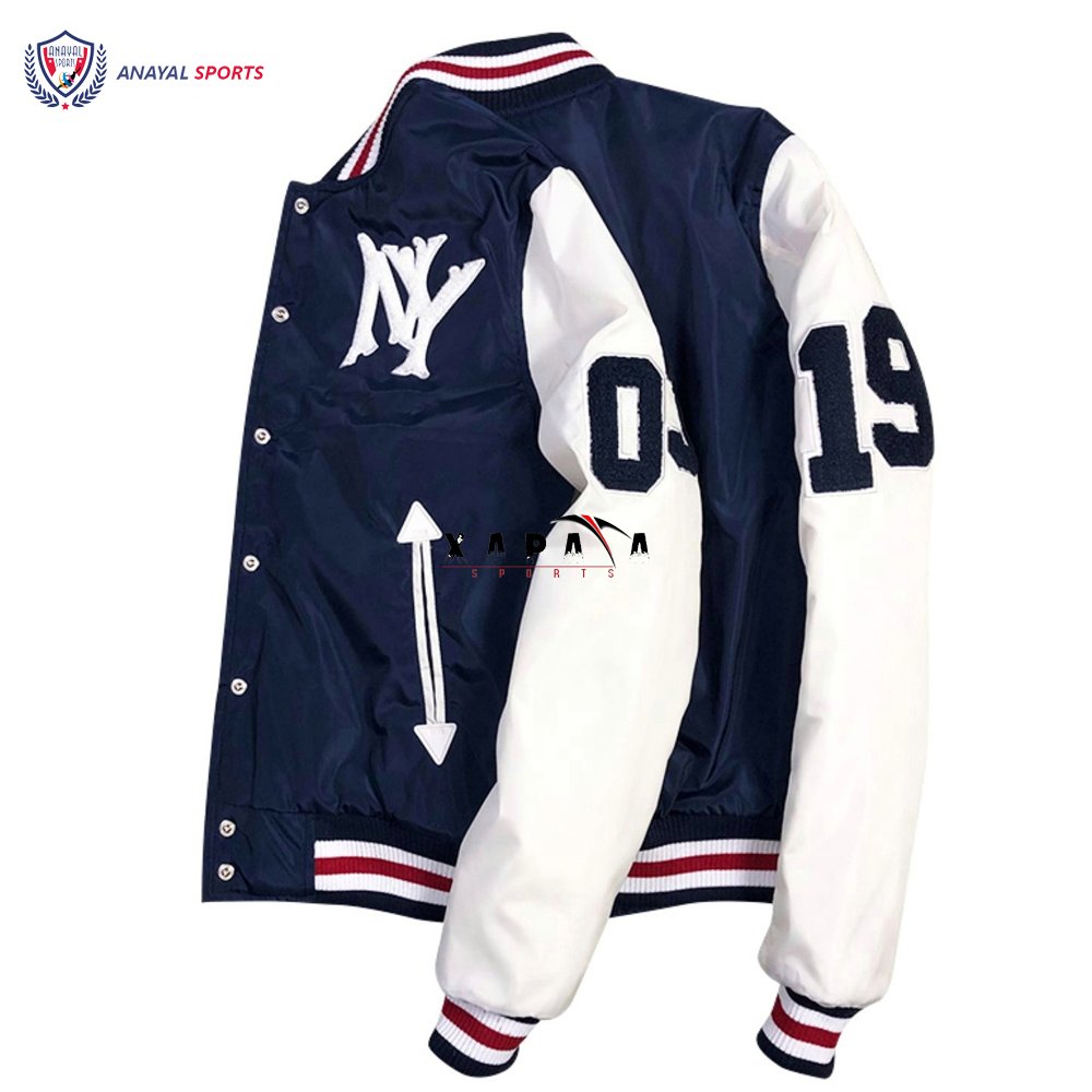 Double Colors Unique Design High Quality Best Versity Jackets Factory Made Versity Jackets For Men's BY ANAYAL SPORTS