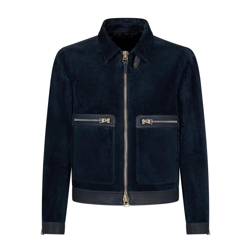 Classic suede men's jacket fashion lapel new autumn winter leather short jacket for men