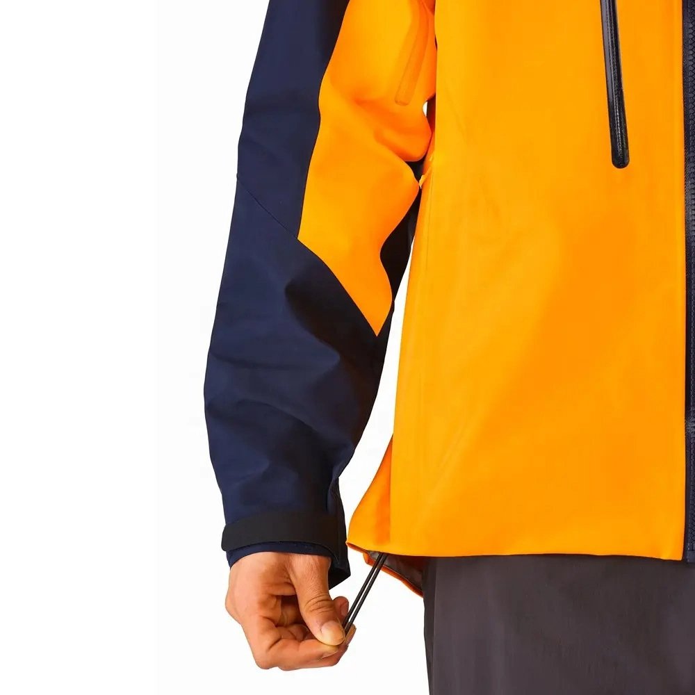 Men's 3-Layer Lined Hard Shell Ski Jacket Wholesale Waterproof Breathable Hooded Sportswear Casual Summer Fabric Style Heating