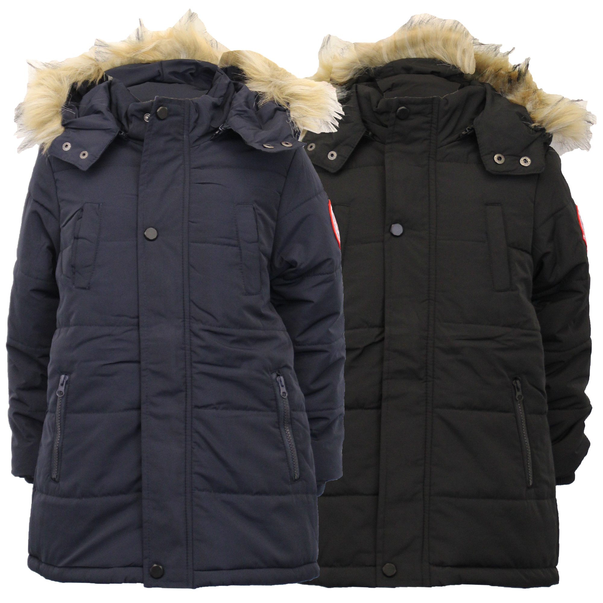 Men Coat Jacket Fur Parka Winter Men Parka Jacket Men's Parkas Winter Jackets Long Coats With Pockets