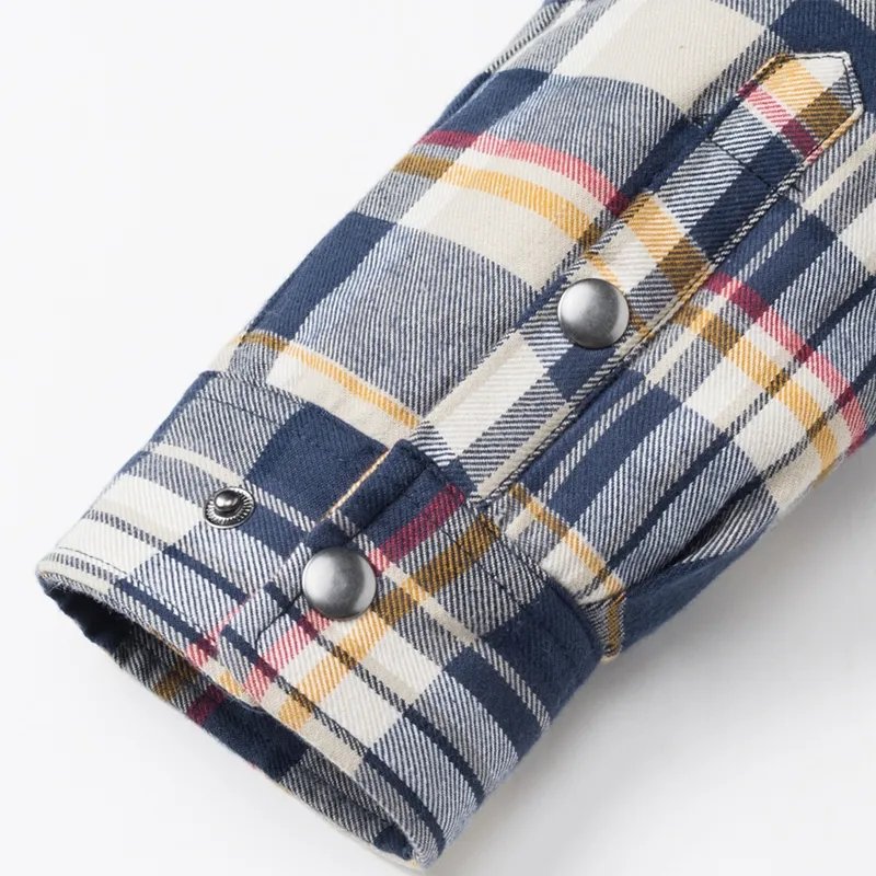 Manufacturers Men's Plaid Flannel Jackets Warm Thick Long Sleeve Winter Shirt Jacket with Cotton Quilted Lined Windproof Coats