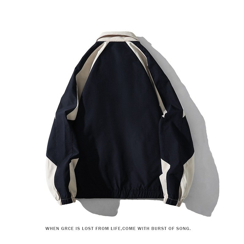 Cool design men windproof outdoor jacket waterproof windbreaker jackets custom label tags plus size mix color men's jackets