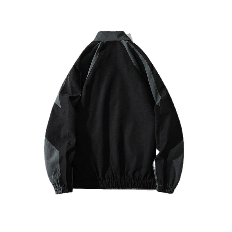 Cool design men windproof outdoor jacket waterproof windbreaker jackets custom label tags plus size mix color men's jackets