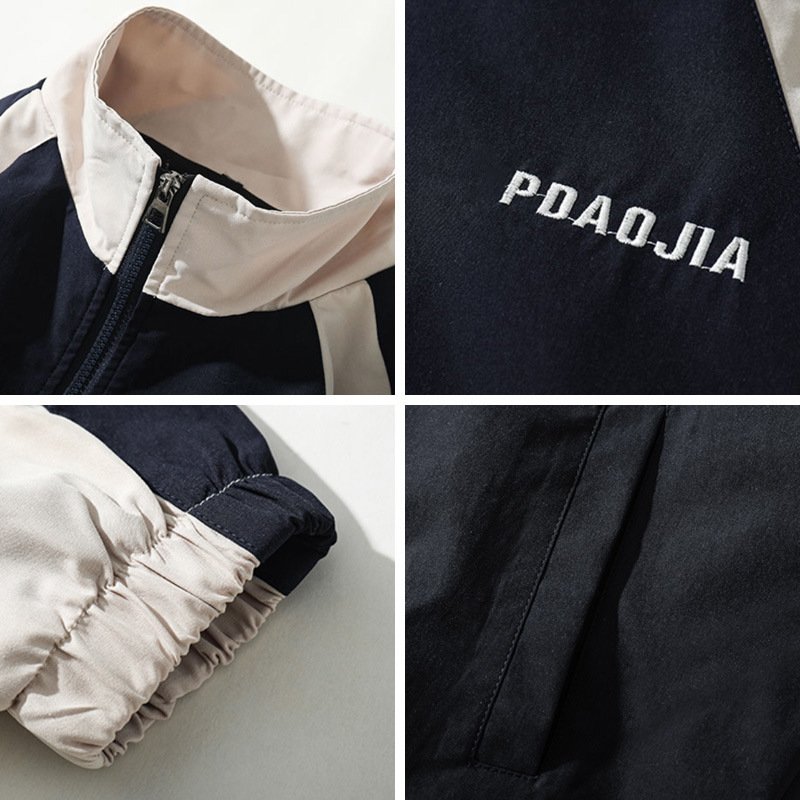 Cool design men windproof outdoor jacket waterproof windbreaker jackets custom label tags plus size mix color men's jackets