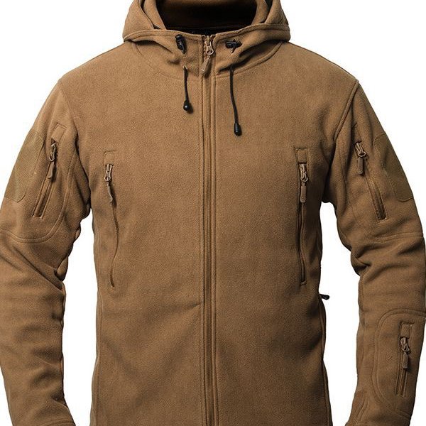 High Quality Wholesale Fleece Jacket Outdoor Hiking Warm Jacket Combat Camouflage Warm Jacket