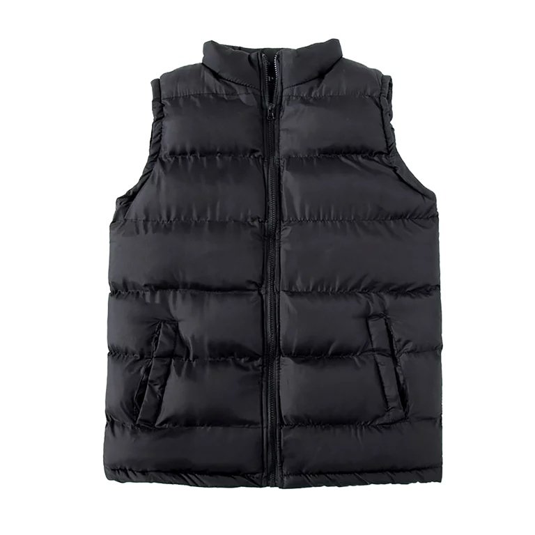 Multi Pockets Cargoes Fisherman Vest Cartoon Custom Logo heavy cotton Vest Men Jacket